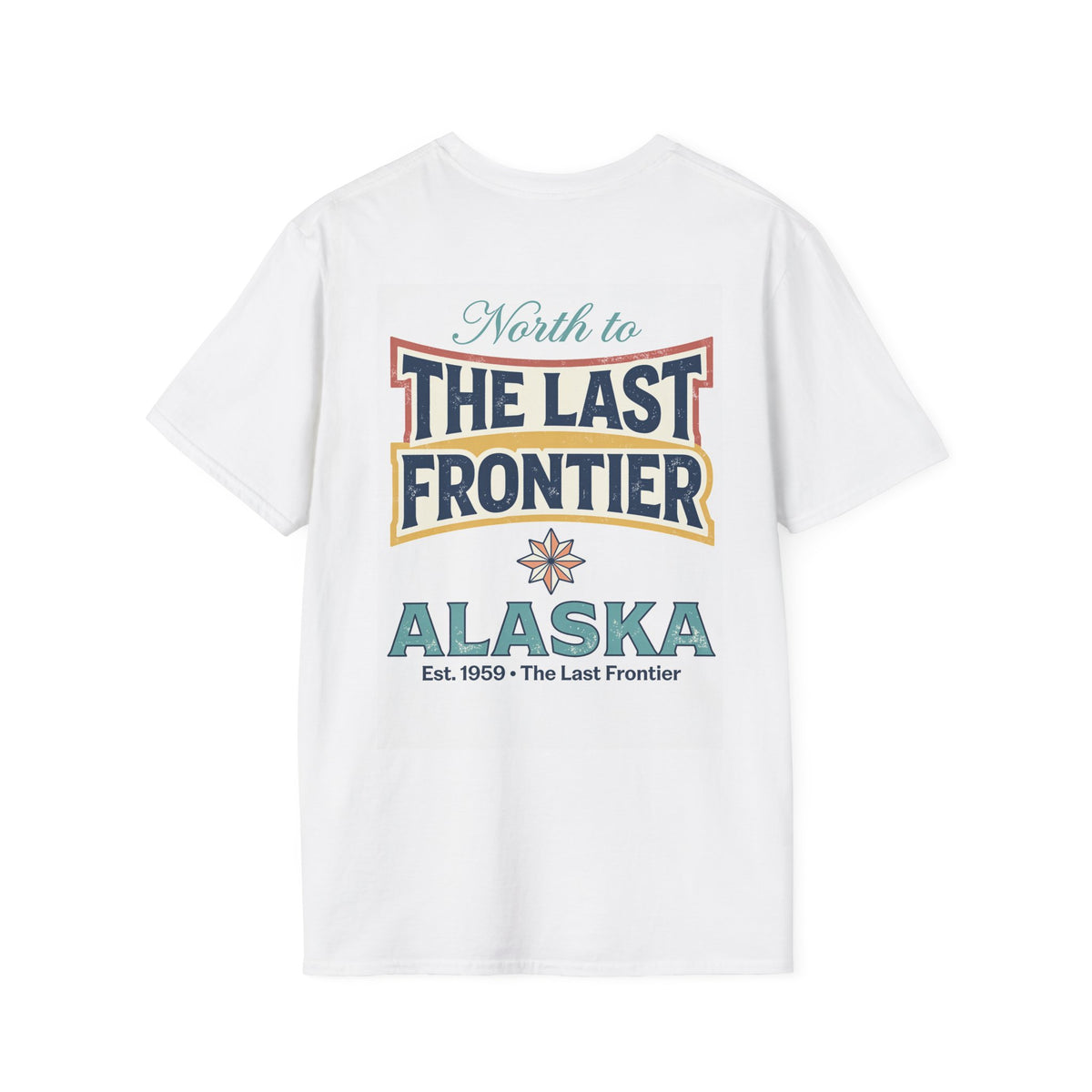 The Last Frontier Alaska T-Shirt | Northern Lights, Bear, Whale