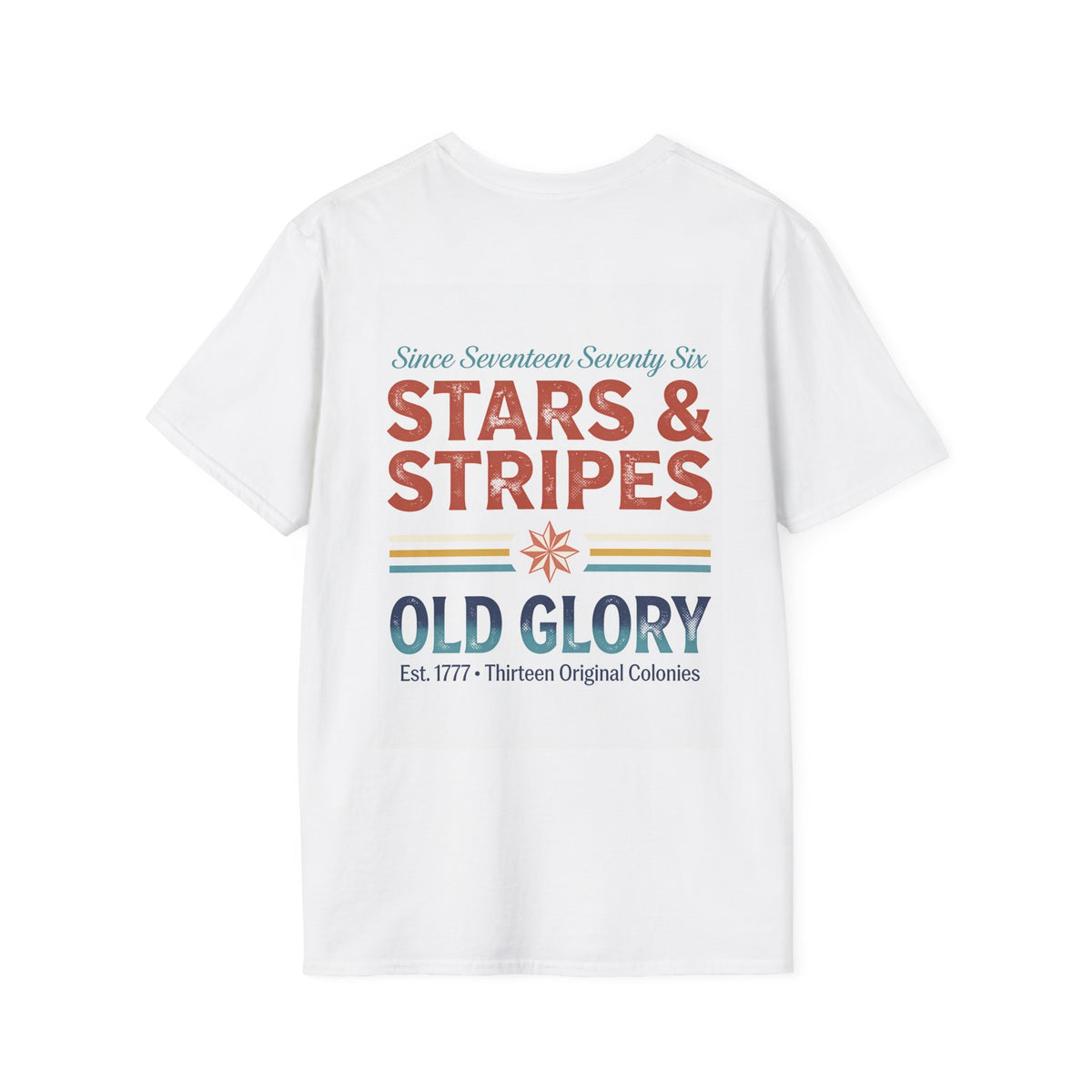 Since 1776 Stars & Stripes T-Shirt — Vintage Betsy Ross Flag Tee