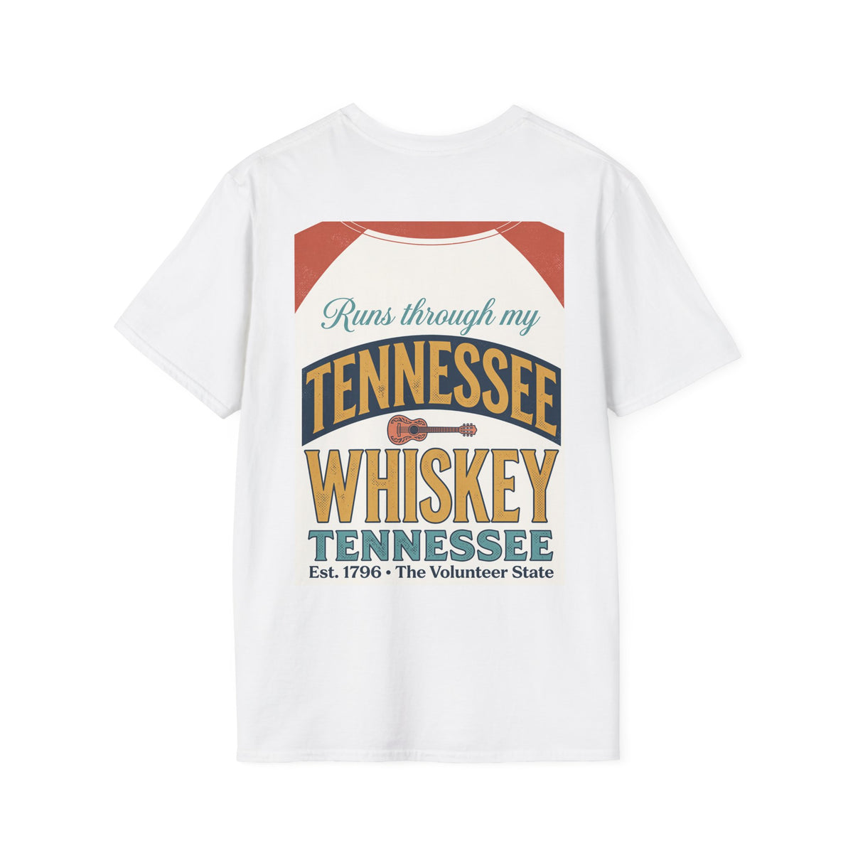 Music City Made T-Shirt | Tennessee guitar state design