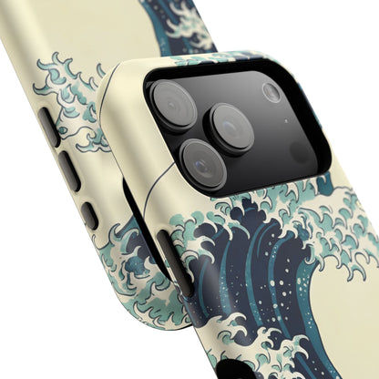 Phone Case — Ukiyo-e Great Wave Impact‑Resistant Case