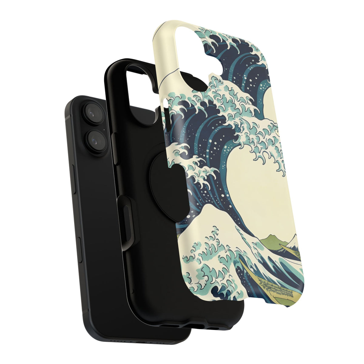 Phone Case — Ukiyo-e Great Wave Impact‑Resistant Case