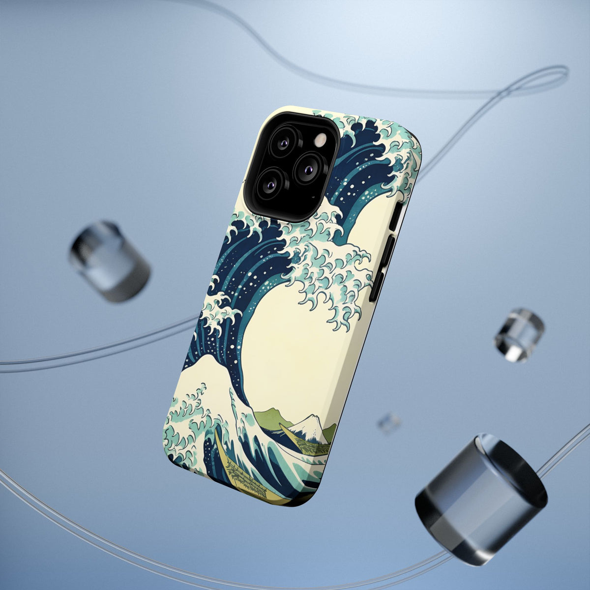 Phone Case — Ukiyo-e Great Wave Impact‑Resistant Case