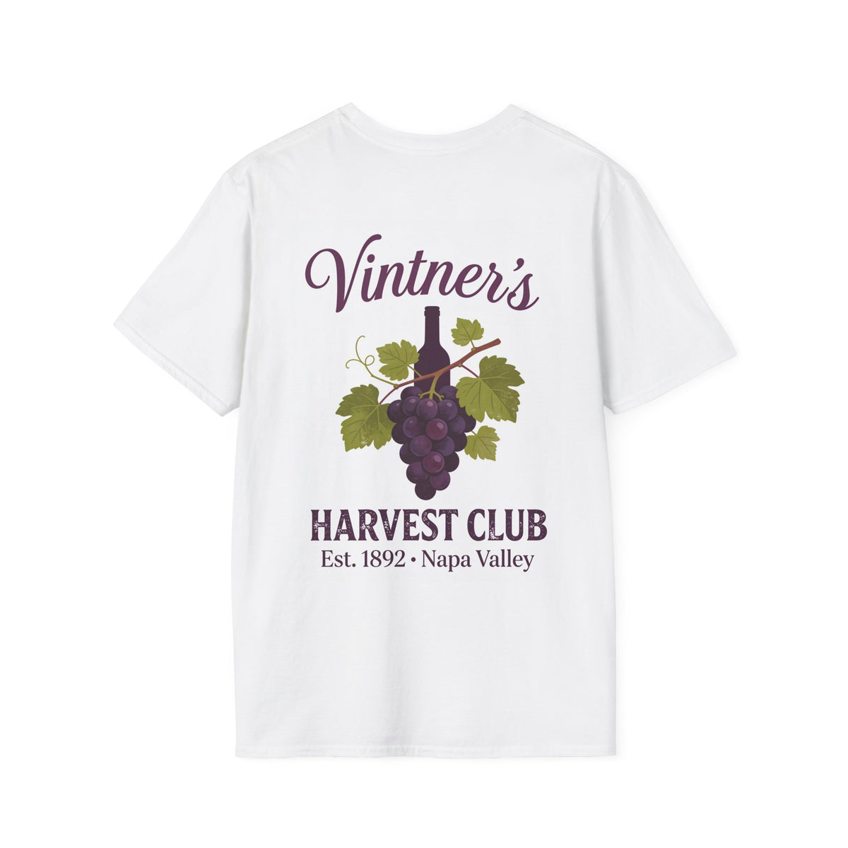 Vintner's Club Pocket Logo T‑Shirt — Napa Valley Wine Club Tee