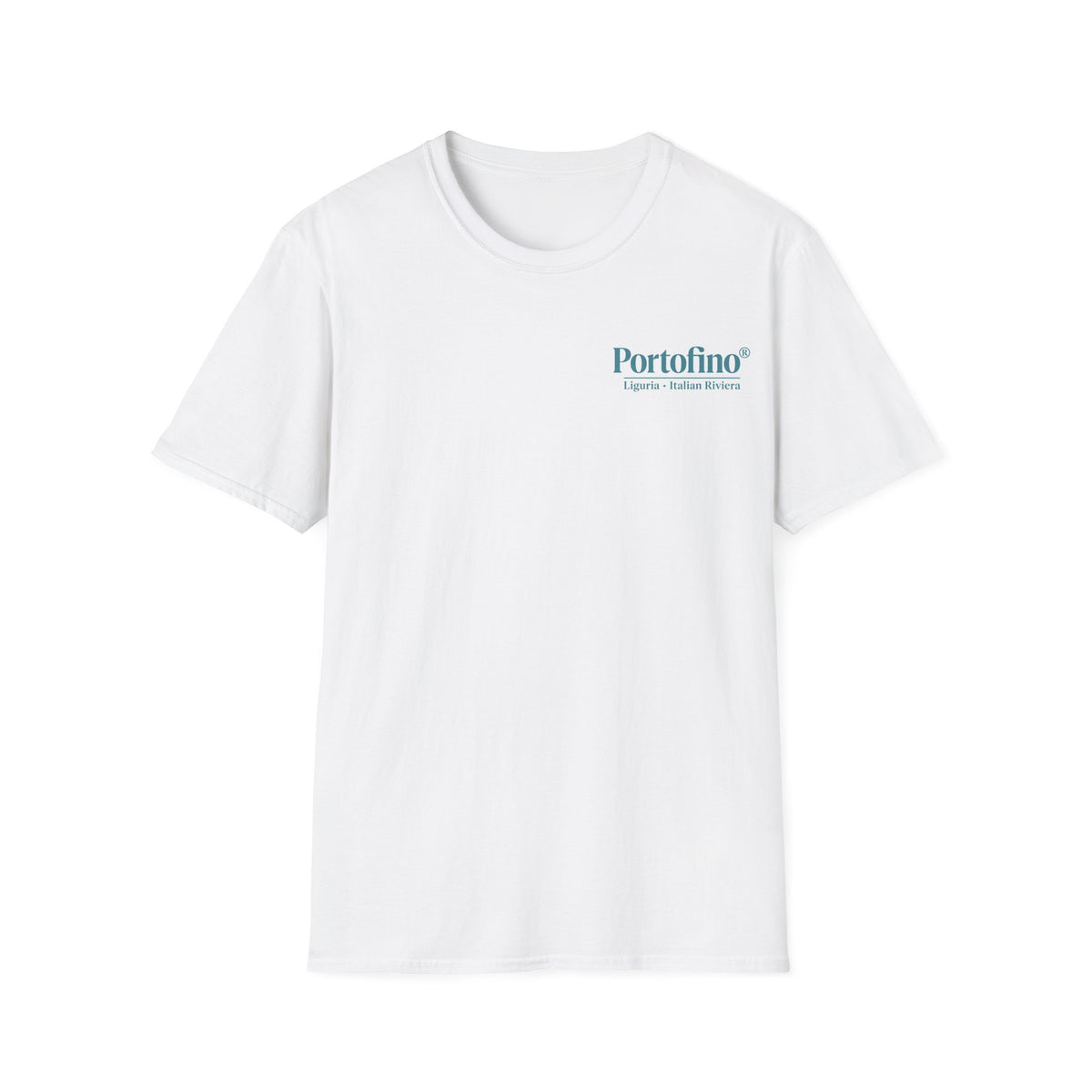 Portofino Italy T-Shirt — Minimal Ligurian Riviera Souvenir