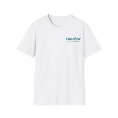 Portofino Italy T-Shirt — Minimal Ligurian Riviera Souvenir