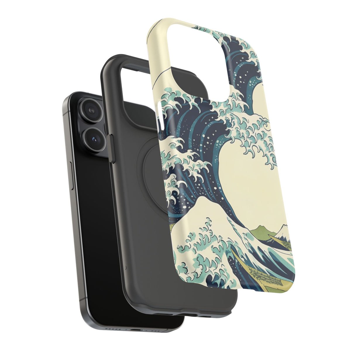 Phone Case — Ukiyo-e Great Wave Impact‑Resistant Case