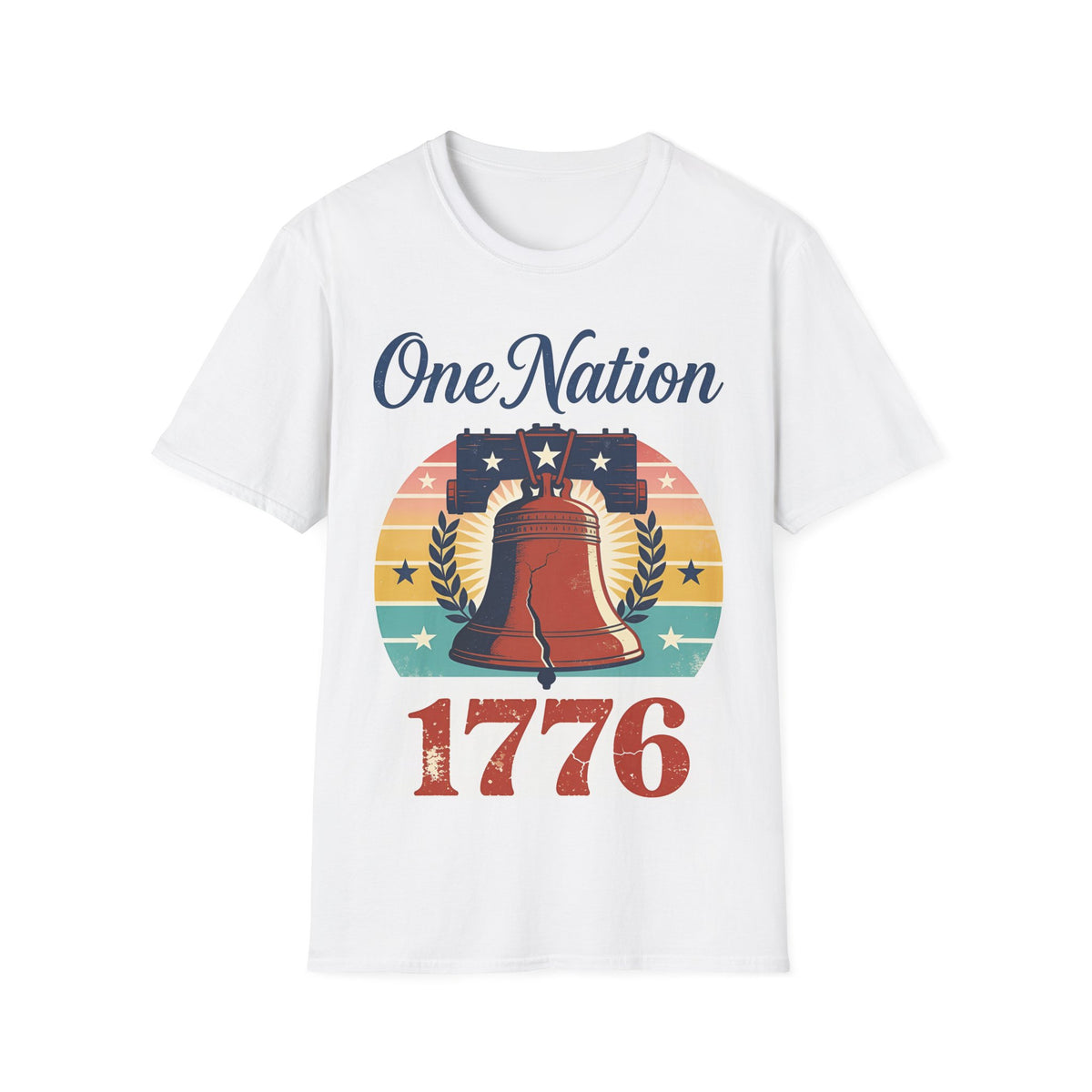 One Nation 1776 Liberty Bell Tee