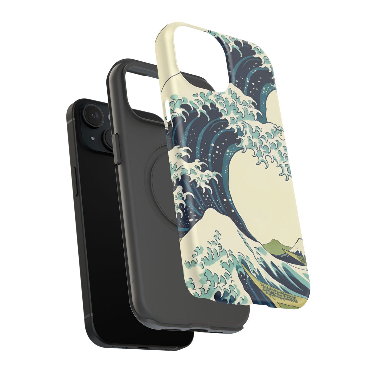 Phone Case — Ukiyo-e Great Wave Impact‑Resistant Case