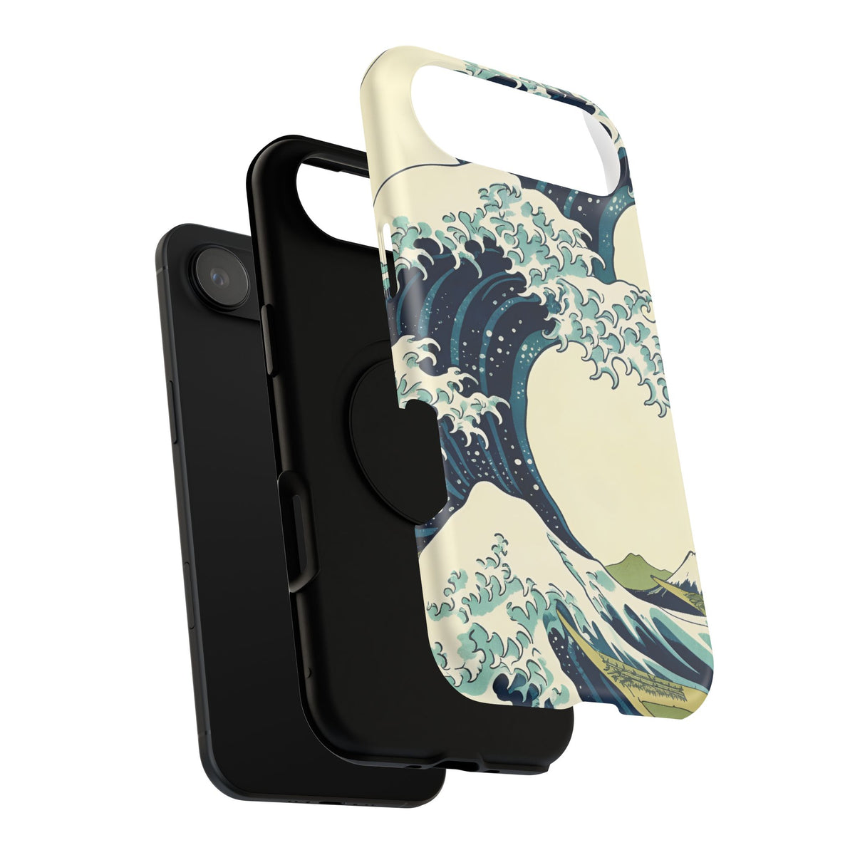 Phone Case — Ukiyo-e Great Wave Impact‑Resistant Case