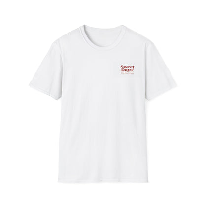T-Shirt — "Sweet Days" Minimal Retro Pocket Graphic Tee