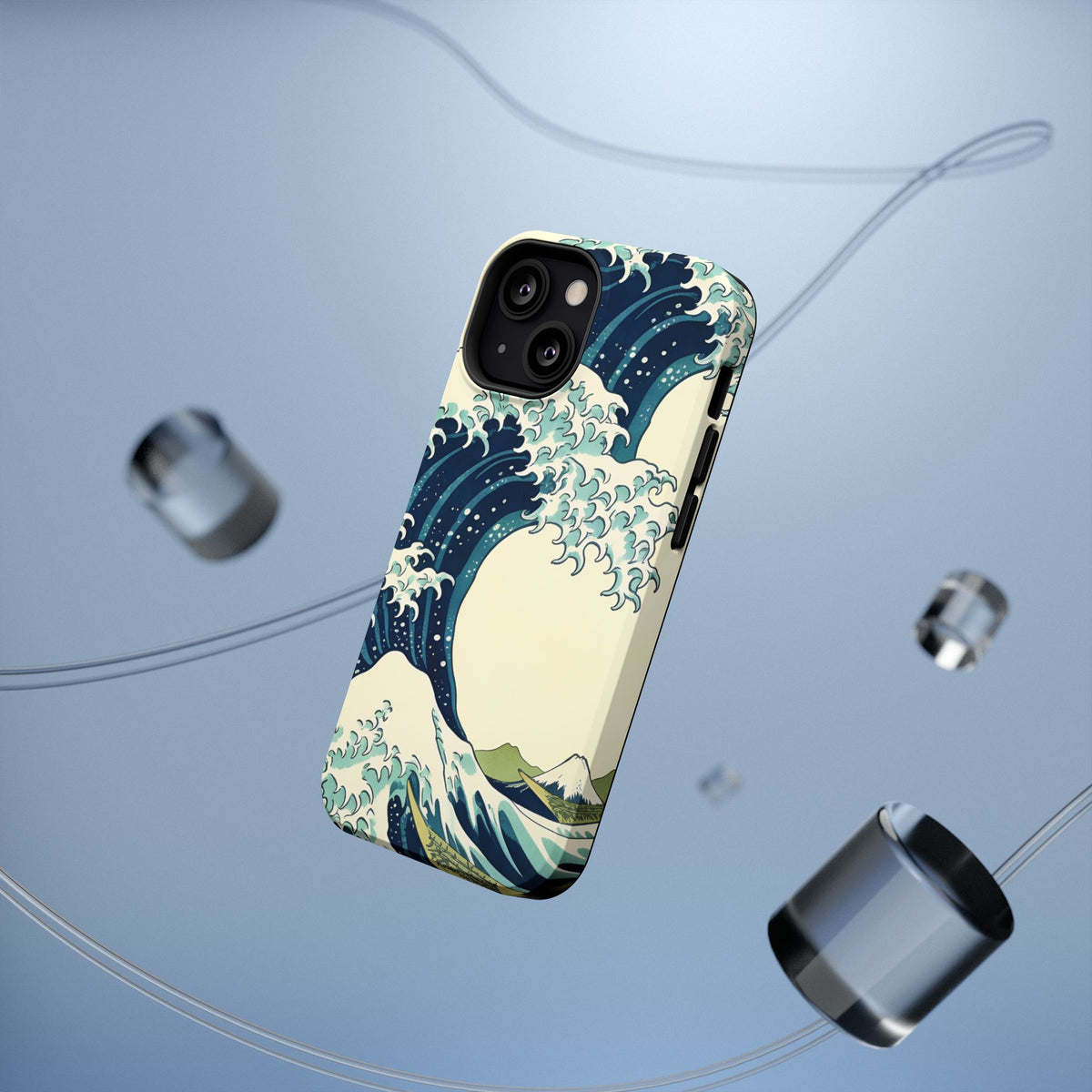 Phone Case — Ukiyo-e Great Wave Impact‑Resistant Case