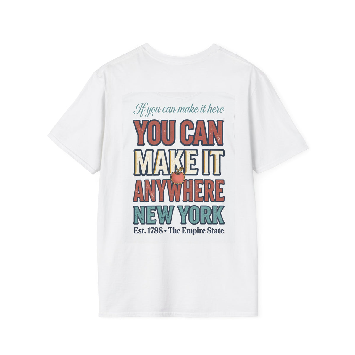 The Empire State New York T-Shirt | NY Skyline Statue of Liberty
