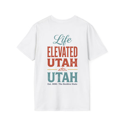 The Beehive State Utah T-Shirt | Vintage Desert Arch Sunset