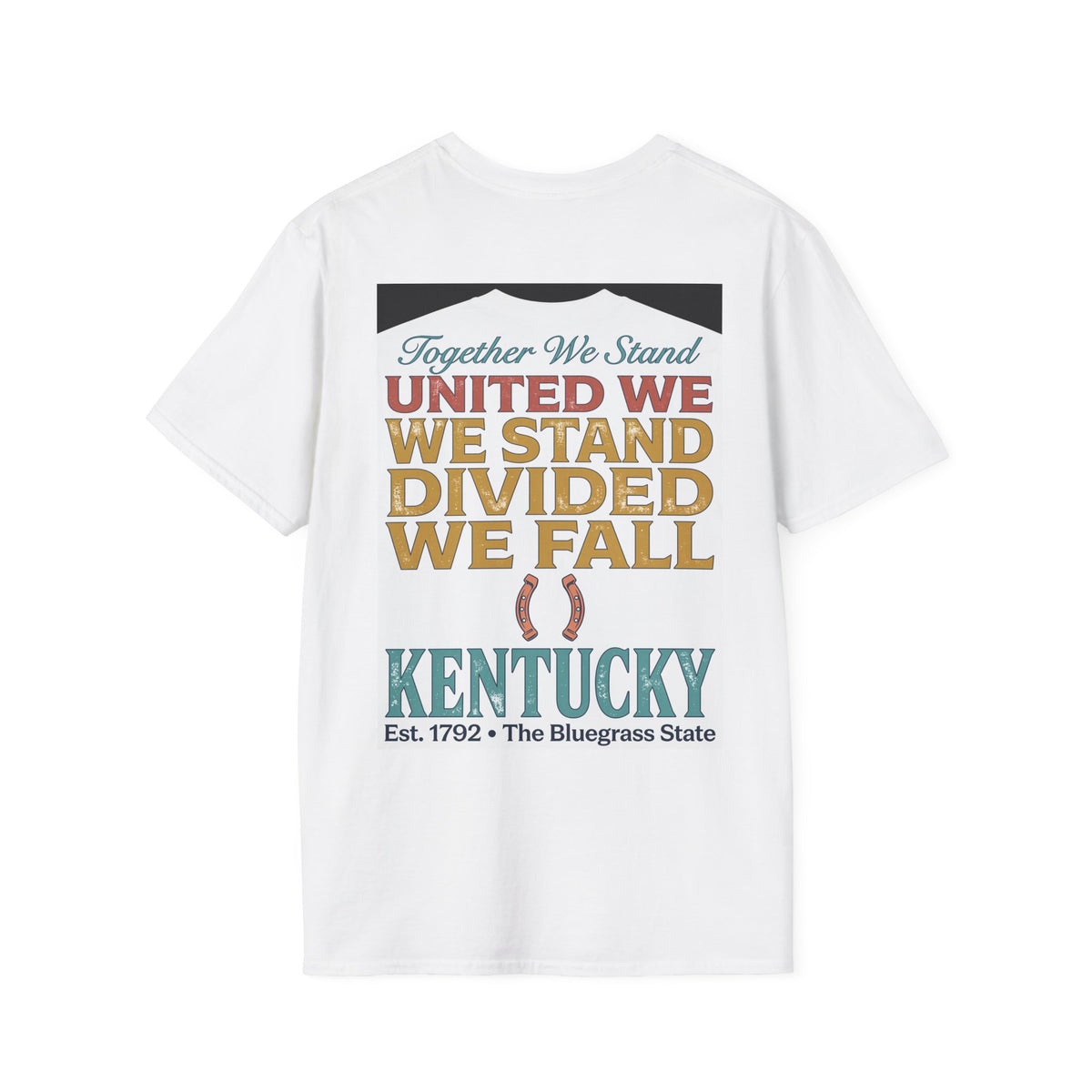 The Bluegrass State T-Shirt | Kentucky Sunset Horse Wagon Design