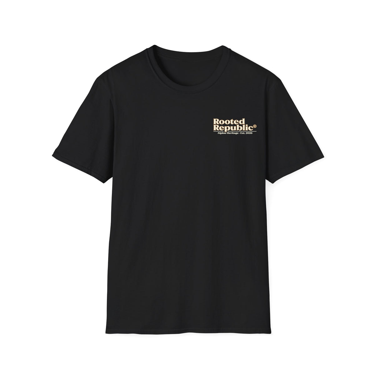 Chamonix Mont Blanc T-Shirt — Vintage French Alps Ski Souvenir Black Tee