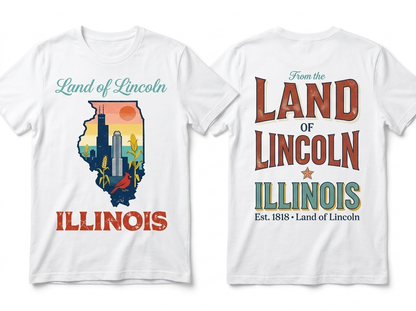 Illinois flat lay mockup
