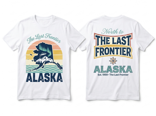 Alaska flat lay mockup