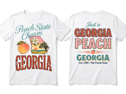 Georgia flat lay mockup
