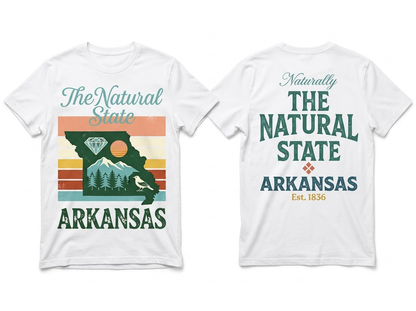 Arkansas flat lay mockup