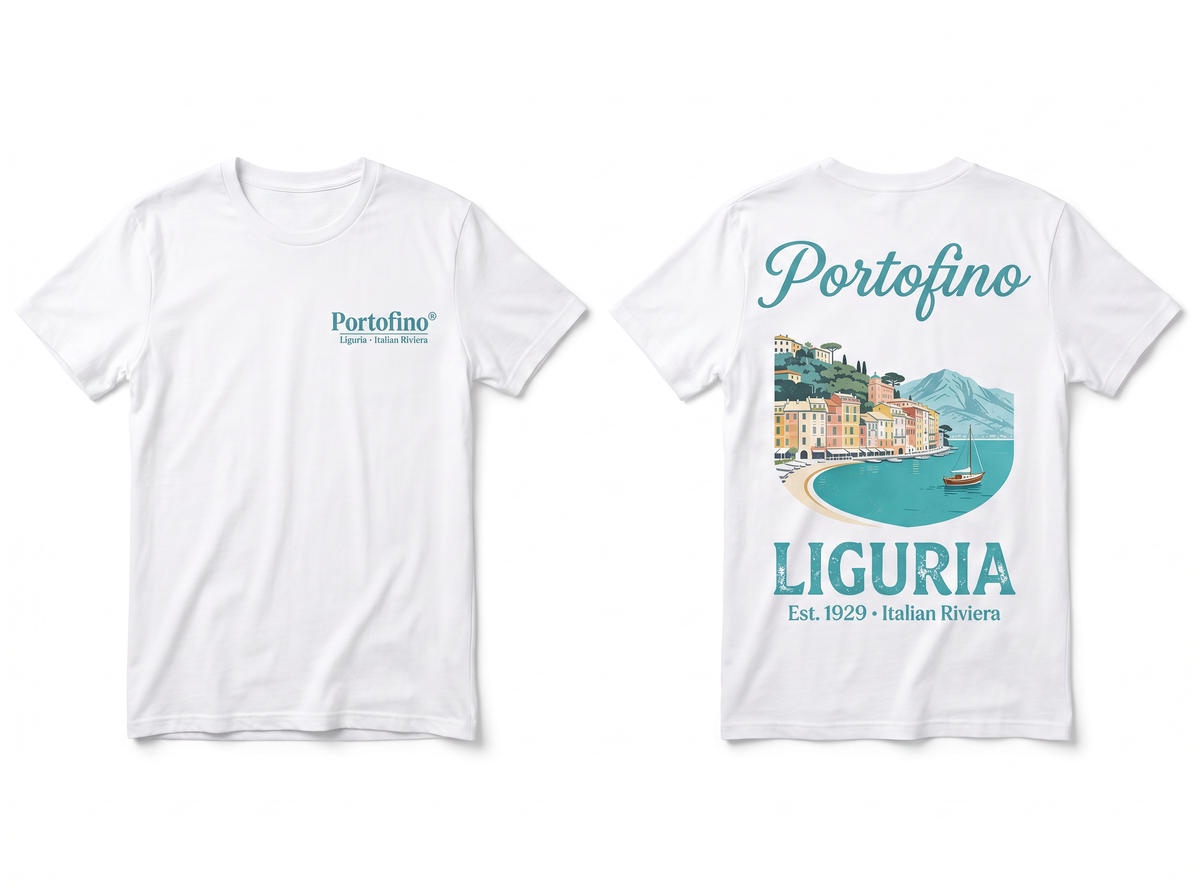 Portofino flat lay mockup