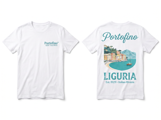 Portofino flat lay mockup