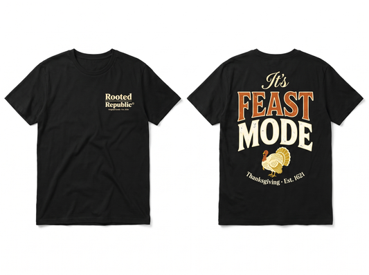 Feast Mode flat lay mockup