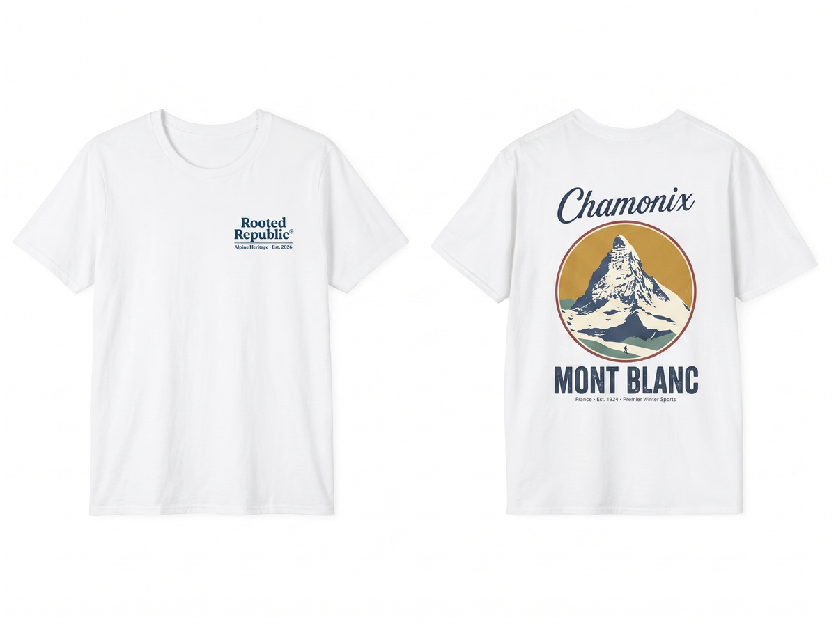 Chamonix flat lay mockup