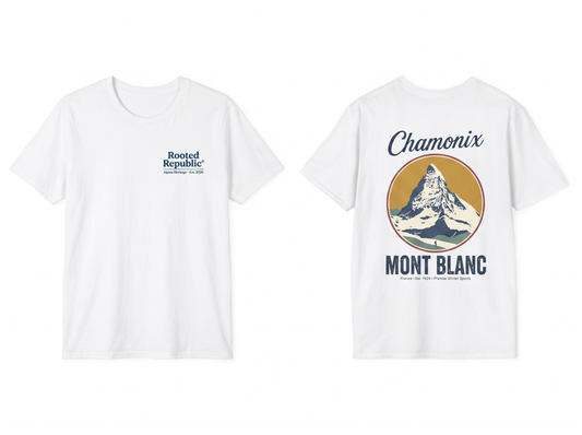 Chamonix flat lay mockup