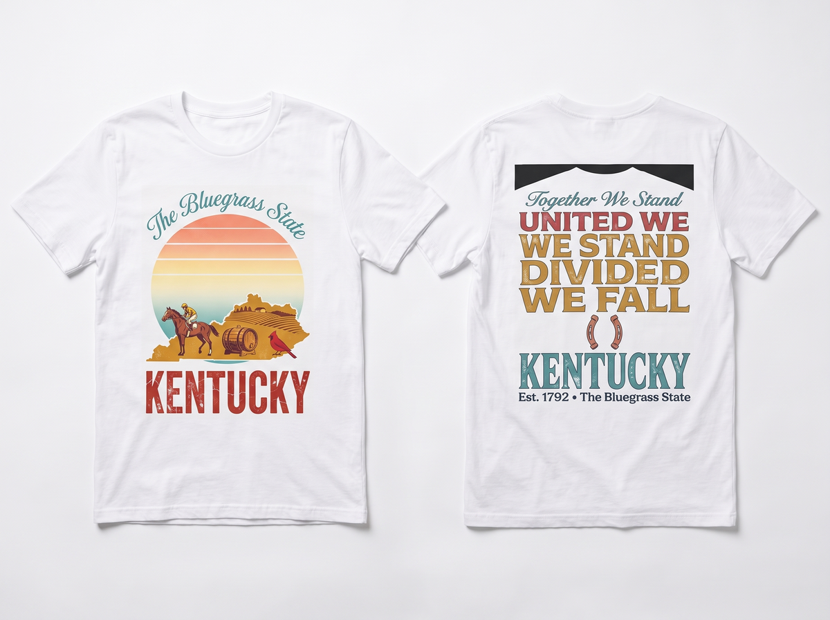 Kentucky flat lay mockup v3