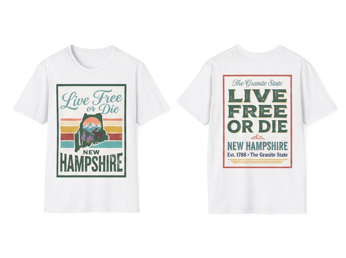 New Hampshire flat lay mockup v3